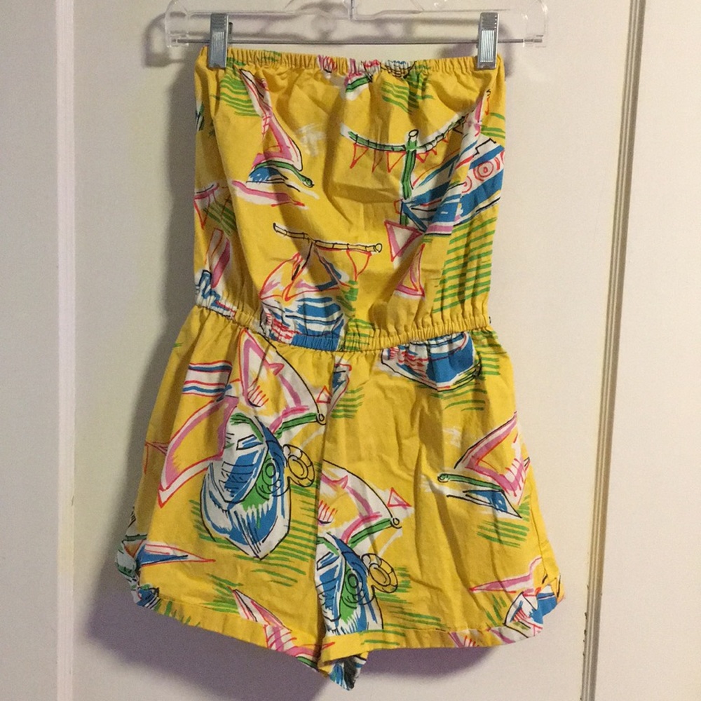 Yellow Urban Outfitters Romper - Never Been Worn